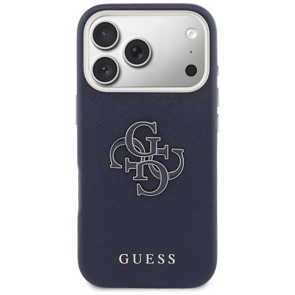 Guess Mobilskal iPhone 17 Pro Max FW Resin Logo - Blå Blå