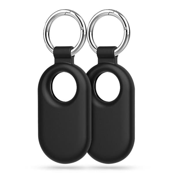 [2-Pack] Tech-Protect Galaxy Smart Tag 2 Skal Icom - Sort Black