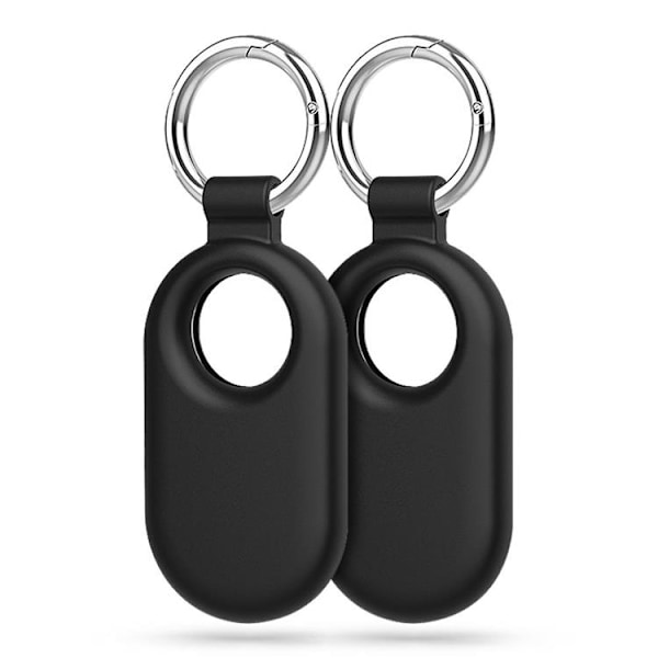 [2-Pack] Tech-Protect Galaxy Smart Tag 2 Skal Icom - Svart Svart