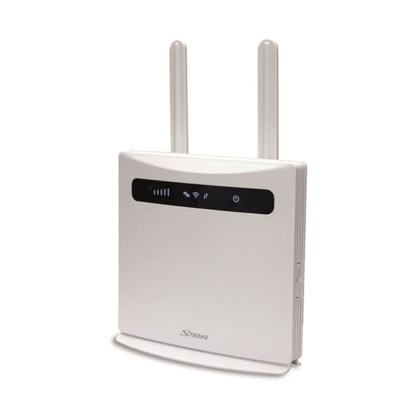 Strong 4G LTE Mobil Router 300 Mbit/s (DualSim) - Vit Vit
