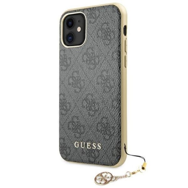 Guess iPhone 11/XR Mobilskal 4G Charms Collection - Grå