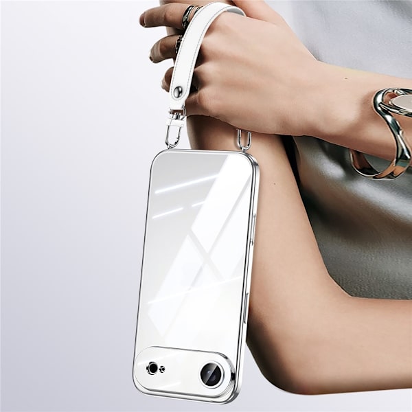 SULADA Mobilskal till iPhone Air Ultra Clear Electroplating - Silver Silver