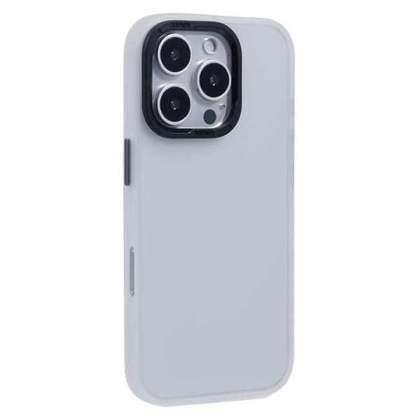 X-LEVEL Mobilskal till iPhone 16 Pro Max Matt Finish Stöttålig Vit
