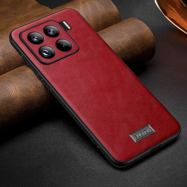 SULADA Mobilskal till Xiaomi 15 Pro PU Läder + TPU + PC Baksida