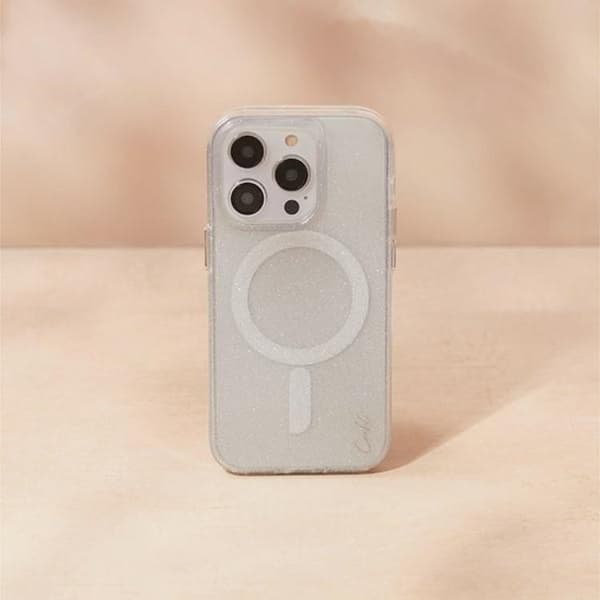 UNIQ iPhone 14 Pro Max -kotelo Coehl Lumino - Sparkling Silver Silver