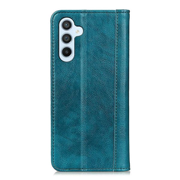 Plånboksfodral för Samsung Galaxy S26 Plus Äkta läder - Grön