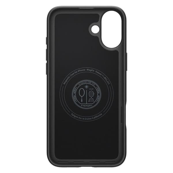 Spigen telefontaske til iPhone 16 Plus MagSafe Thin Fit - Sort Svart