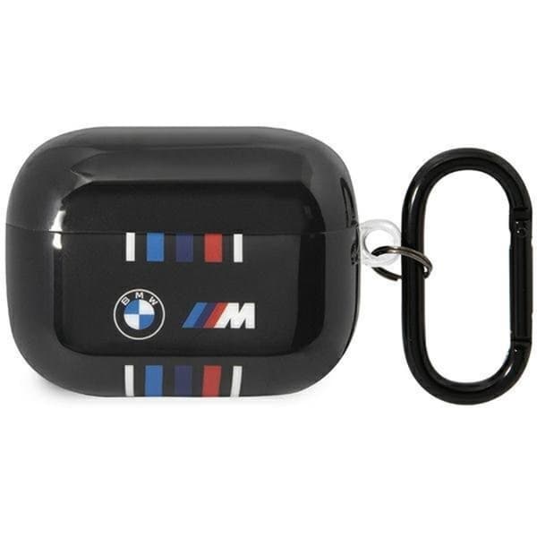 BMW Airpods Pro Skal Multiple Colored Lines - Sort Black