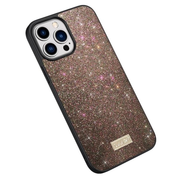 SULADA iPhone 15 Pro Mobile Cover Glitter paljetteja - Monivärinen