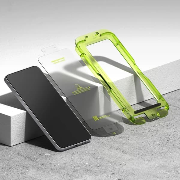 Ringke [2-Pack] Galaxy S25 FE Härdat glas Skärmskydd - Clear Transparent
