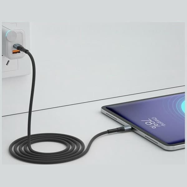 3MK USB-C till Micro-USB 10W Kabel 5V/2A 3m N-SERIES Hyper - Svart Svart