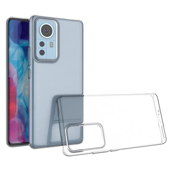 Ultra Thin TPU Skal Xiaomi 12 Pro - Transparent Transparent