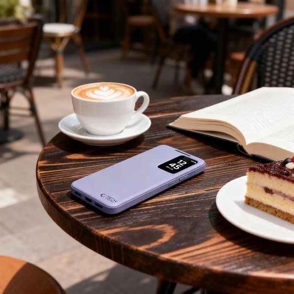 Tech-Protect Pung Etui Til Galaxy S26 Smart - Lilla Lila