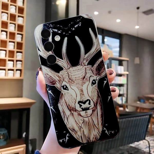 Mobilskal för Samsung Galaxy S26 Plus TPU - Mörkbrun med mönster