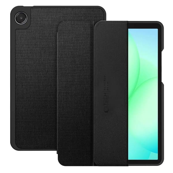 Tech Protect Galaxy Tab A9 Taske Lærred Svart
