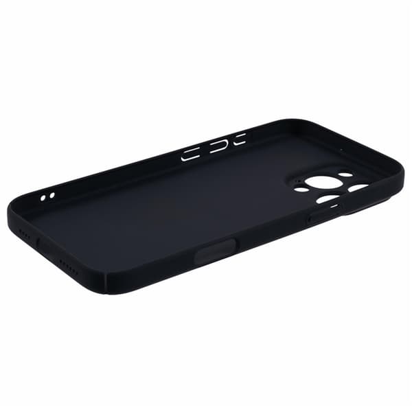 Mobilskal till iPhone 16 Pro Max Skin-Touch Rubberized PC - Svart Svart