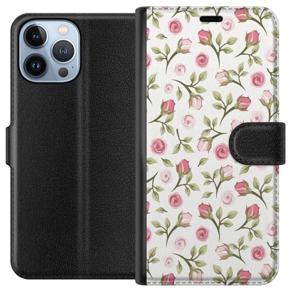 Plånboksfodral till Apple iPhone 13 Pro Max med Blommigt