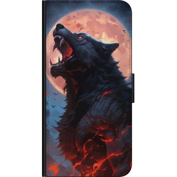 Plånboksfodral till Huawei P40 Pro med Ylande varg