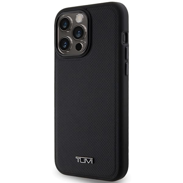 Tumi Mobilskal till iPhone 15 Pro Max MagSafe Leather Ballistic Pattern