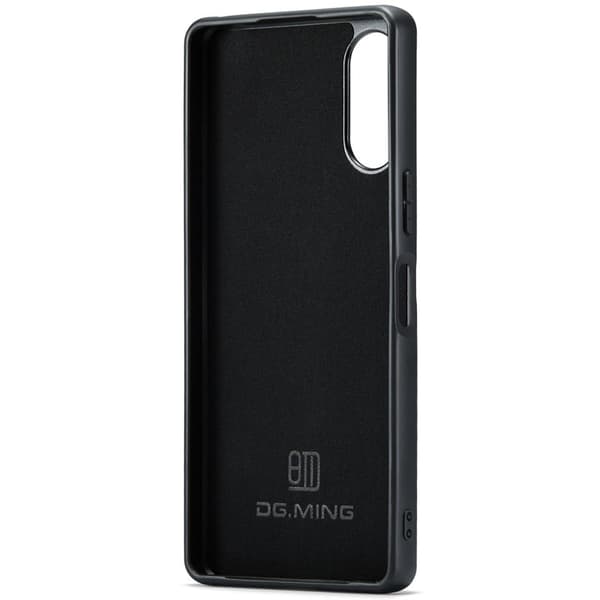 DG.MING Mobilskal till Sony Xperia 10 VI PU Läder + PC + TPU - Grön
