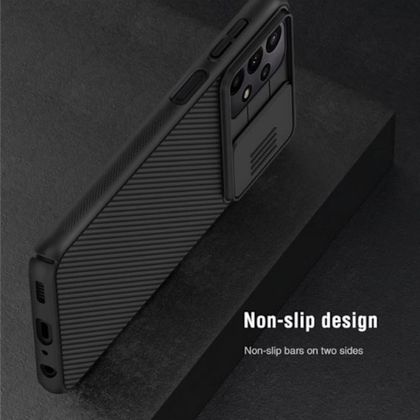 Nillkin Galaxy A23 5G/4G Mobilskal Camshield - Svart Svart