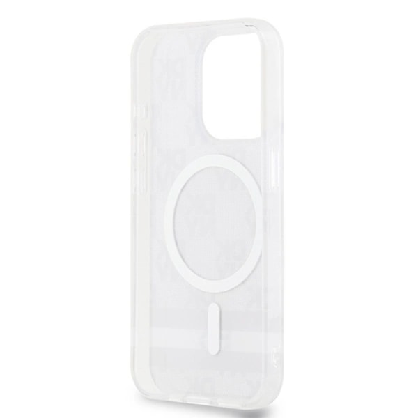 DKNY iPhone 13 Pro Max Mobilskal Magsafe IML Checkered Mono Svart