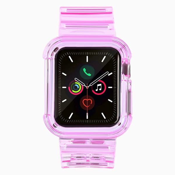Apple Watch (42mm) Armbånd Silikone - Rød Röd