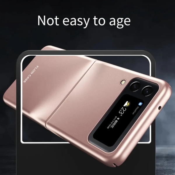 Galaxy Z Flip4 5G mobiltaske til pc - rosa guld