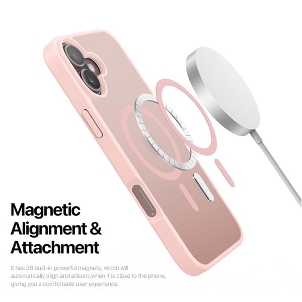 Dux Ducis Mobilskal till iPhone 17 MagSafe Yind - Ljusrosa Rosa