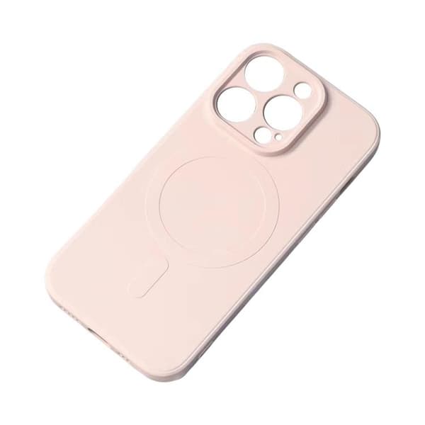 Mobilskal till iPhone 14 Pro Max MagSafe Silikon - Rosa Rosa