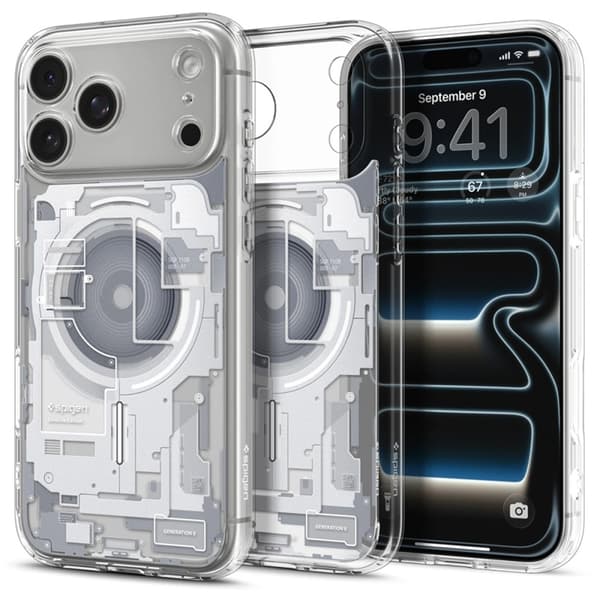 Spigen Mobilcover til Apple iPhone 17 Pro MagSafe Ultra Hybrid Zero One - Hvid Vit