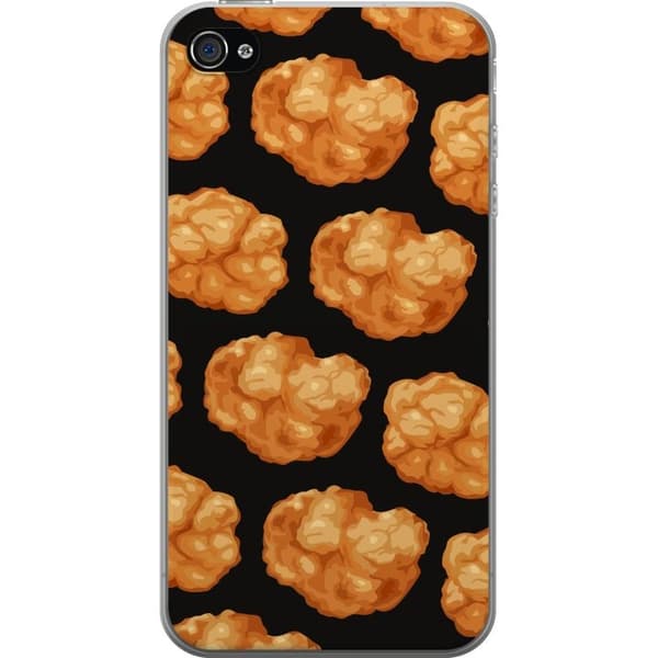 Mobilcover til Apple iPhone 4 med Nuggets