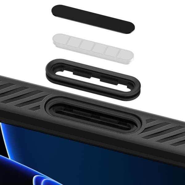 Spigen telefontaske til iPhone 16 Pro Max Magsafe Liquid Air „T“ - Mat sort Svart
