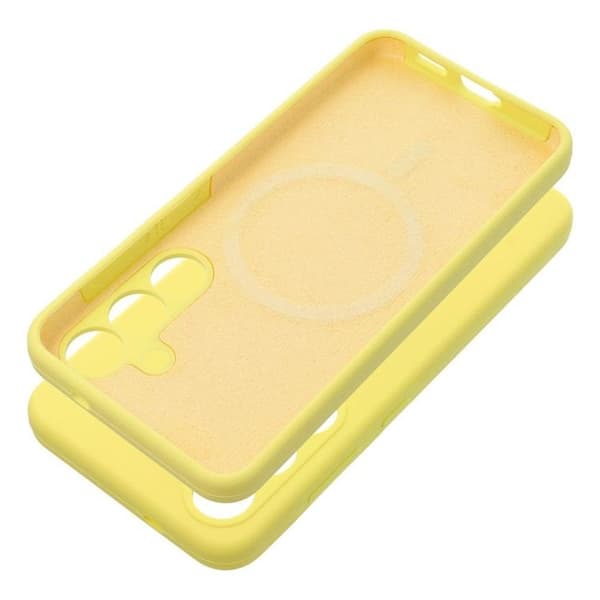 Mobilskal till Galaxy S25 Ultra Silikon 2mm - gul Gul