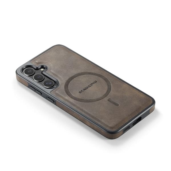 MAGKING Mobilskal för Samsung Galaxy S26 Magnetiskt PC + TPU - Kaffe