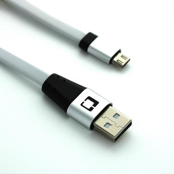 Covered Gear Micro-USB kabel 3 meter - Vit White