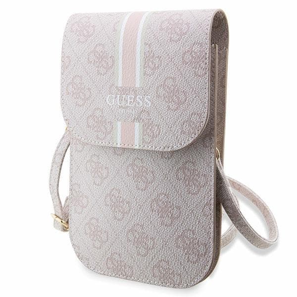 Guess Halsbandsfodral Stripes - Rosa Rosa