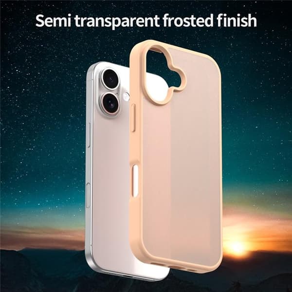 Mobilskal till iPhone 17 Skin Touch Matte - Rosa Rosa
