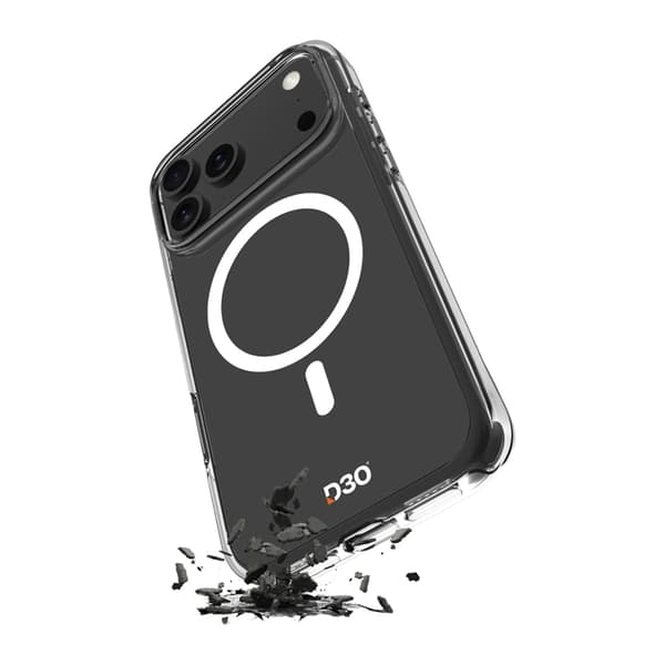 Puro Mobilskal till iPhone 17 Pro Max Magsafe Impact Clear D3O - Clear Transparent