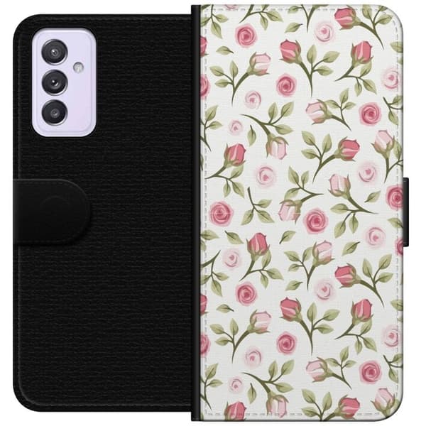 Pung Taske til Samsung Galaxy A82 5G med Blomster