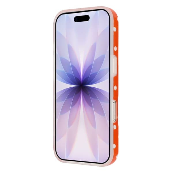 Mobilskal till iPhone 17 Pro Max Dot Design Imd Tpu Orange