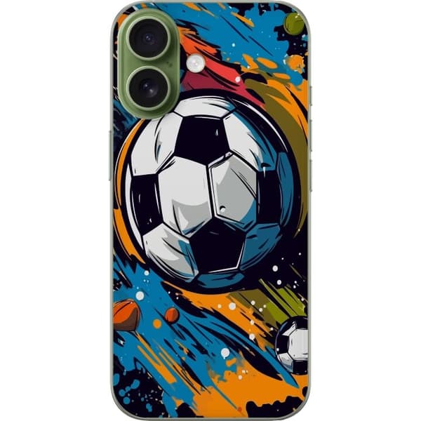 Mobilskal till Apple iPhone 17 med Fotbollar