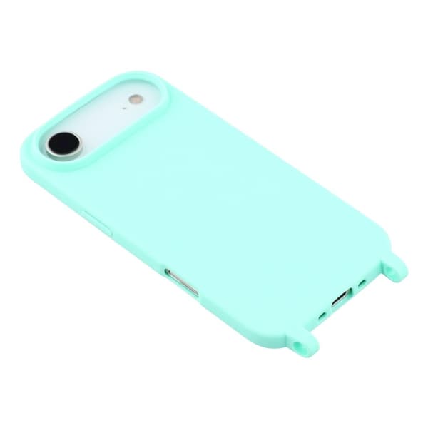 Mobilskal till iPhone Air TPU med Hål för Rem - Mintgrön Grön