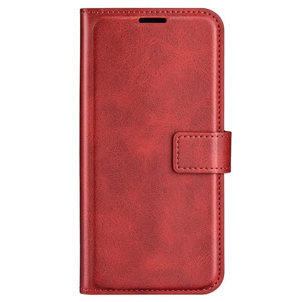 Flip Folio iPhone 14 Plus Pungeetui - Rød Röd
