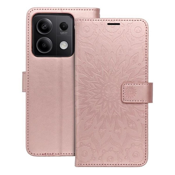 Xiaomi Redmi Note 13 5G Plånboksfodral Mezzo - Rose Guld