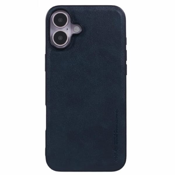 X-LEVEL Bojue-3 Mobilskal till iPhone 16 Plus Hybrid Skydd Blå