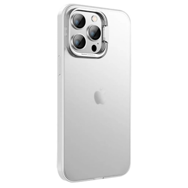 X-Level iPhone 15 Pro Max Mobilskal med Kamerastativ - Transpare