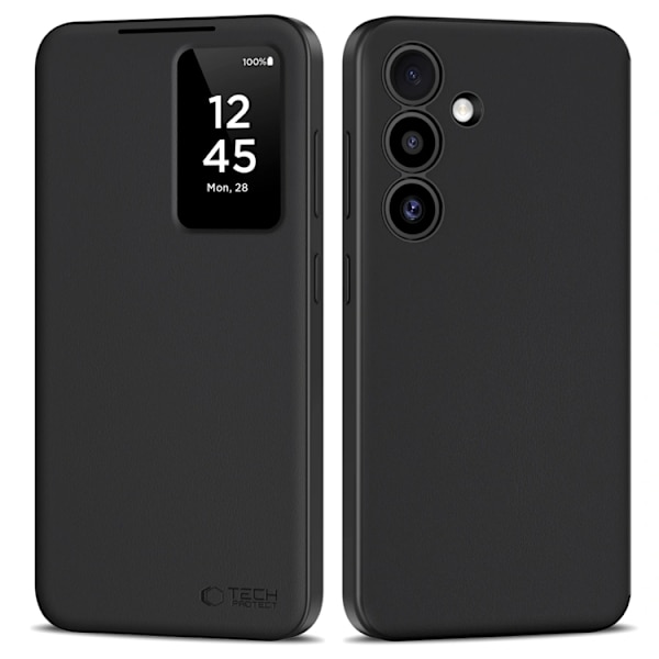 Tech-Protect Galaxy A56 Pung Etui - Sort Svart