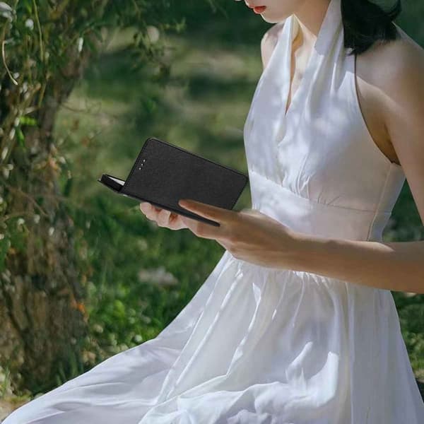 Samsung Galaxy S26 Pro Plånboksfodral Konstläder Folio Magnetlås - Svart