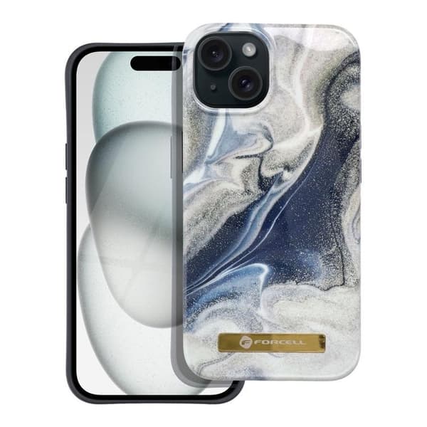 Forcell iPhone 15 Plus -kuori Magsafe Mirage - Magic Sand Grå